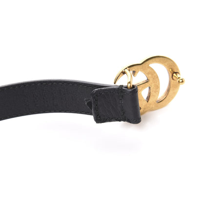 Gucci Calfskin Double G 20mm Belt 85 34 Black 6 of 9
