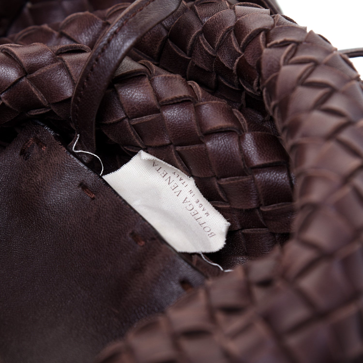 Bottega Veneta Nappa Intrecciato Mini Cabat Ebano 9 of 11