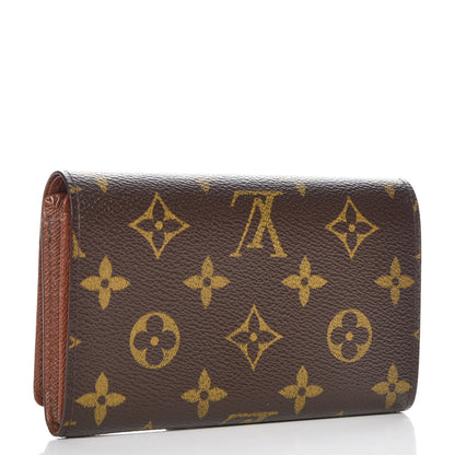 Louis Vuitton Monogram Porte-Monnaie Billets Tresor Wallet 3 of 8