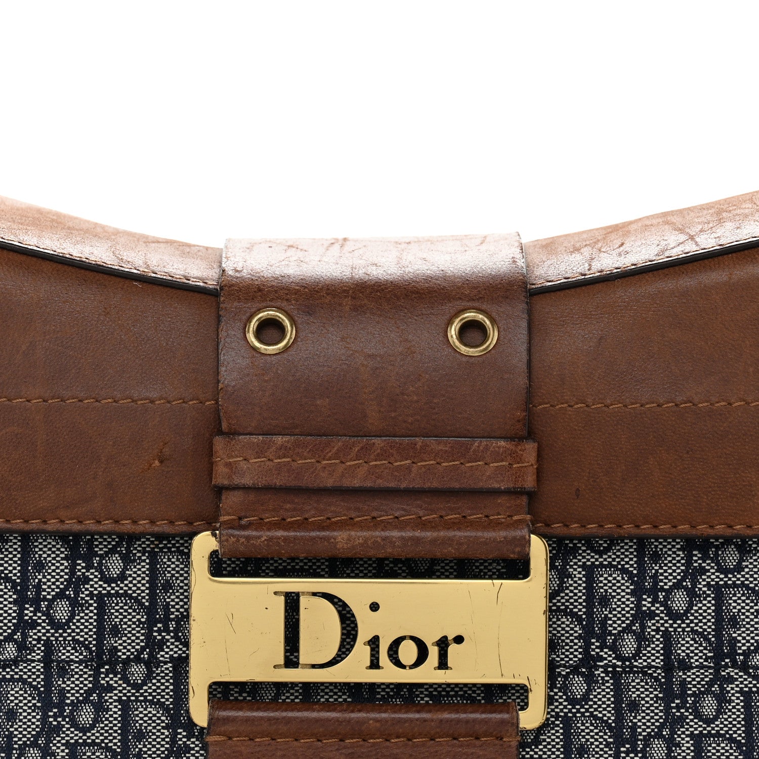 Christian Dior Calfskin Monogram Street Chic Columbus Blue 7 of 10