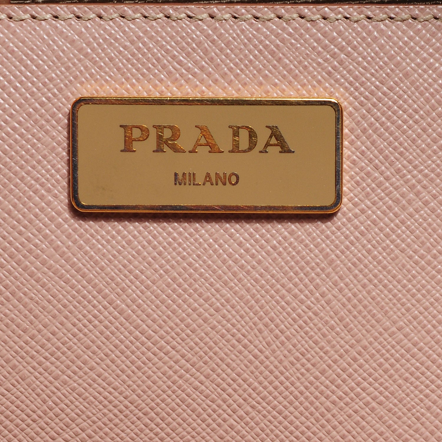 Prada Saffiano Lux Medium Double Zip Tote Cammeo 8 of 9
