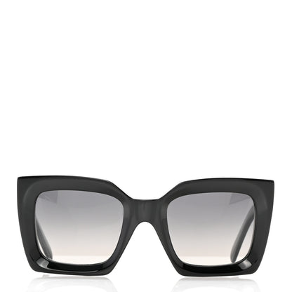 Celine Acetate Square Sunglasses CL401301 Black 2 of 7