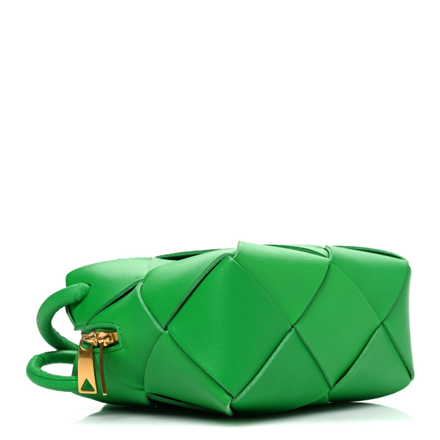 Bottega Veneta Lambskin Maxi Intrecciato Mini Cassette Camera Bag