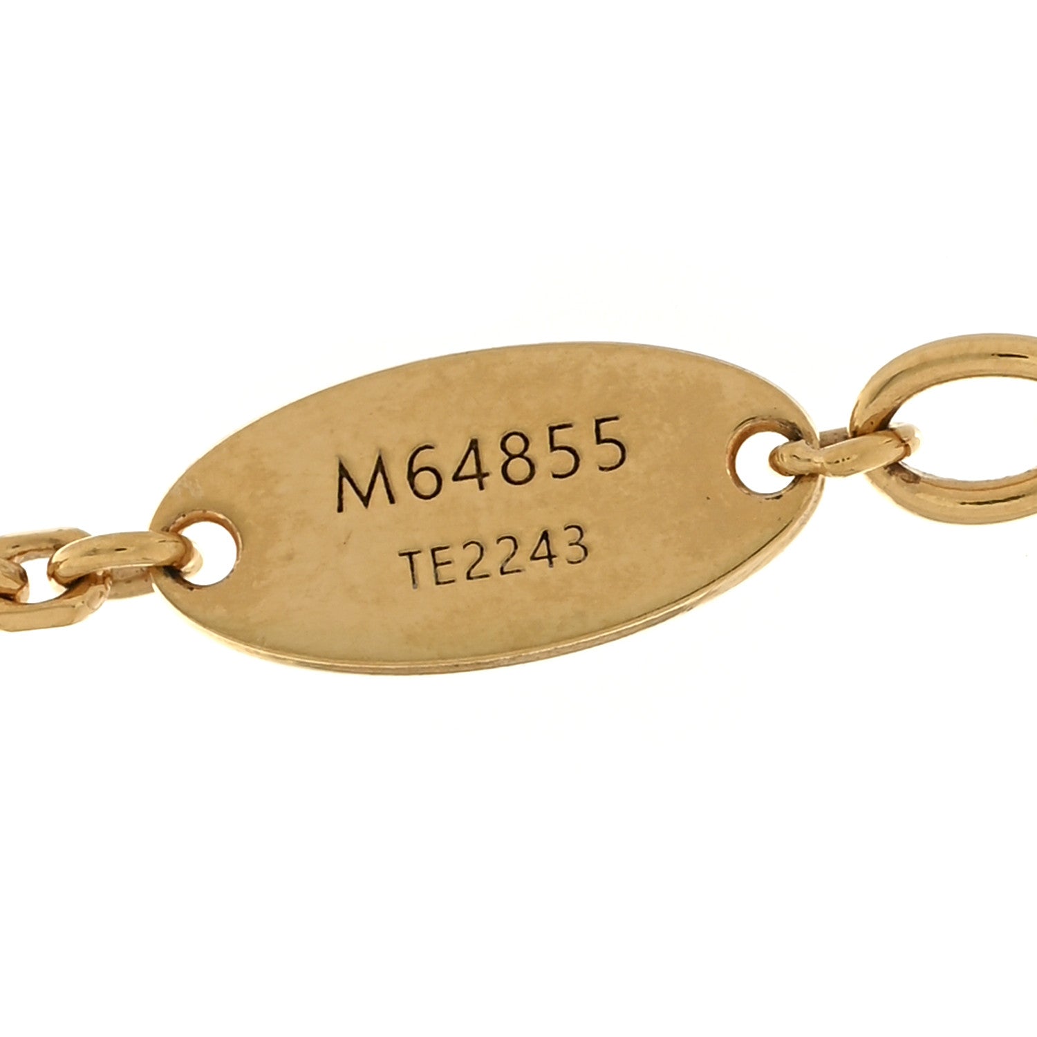 Louis Vuitton Metal Blooming Supple Necklace Gold 6 of 7