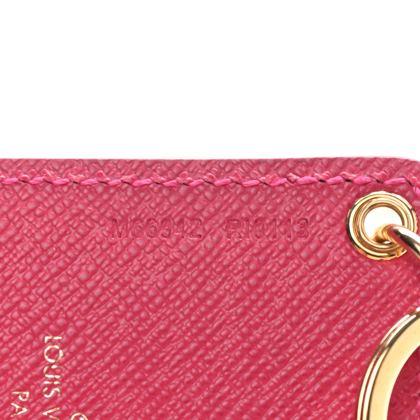 Monogram Illustre Carousel Bag Charm Key Ring Pink