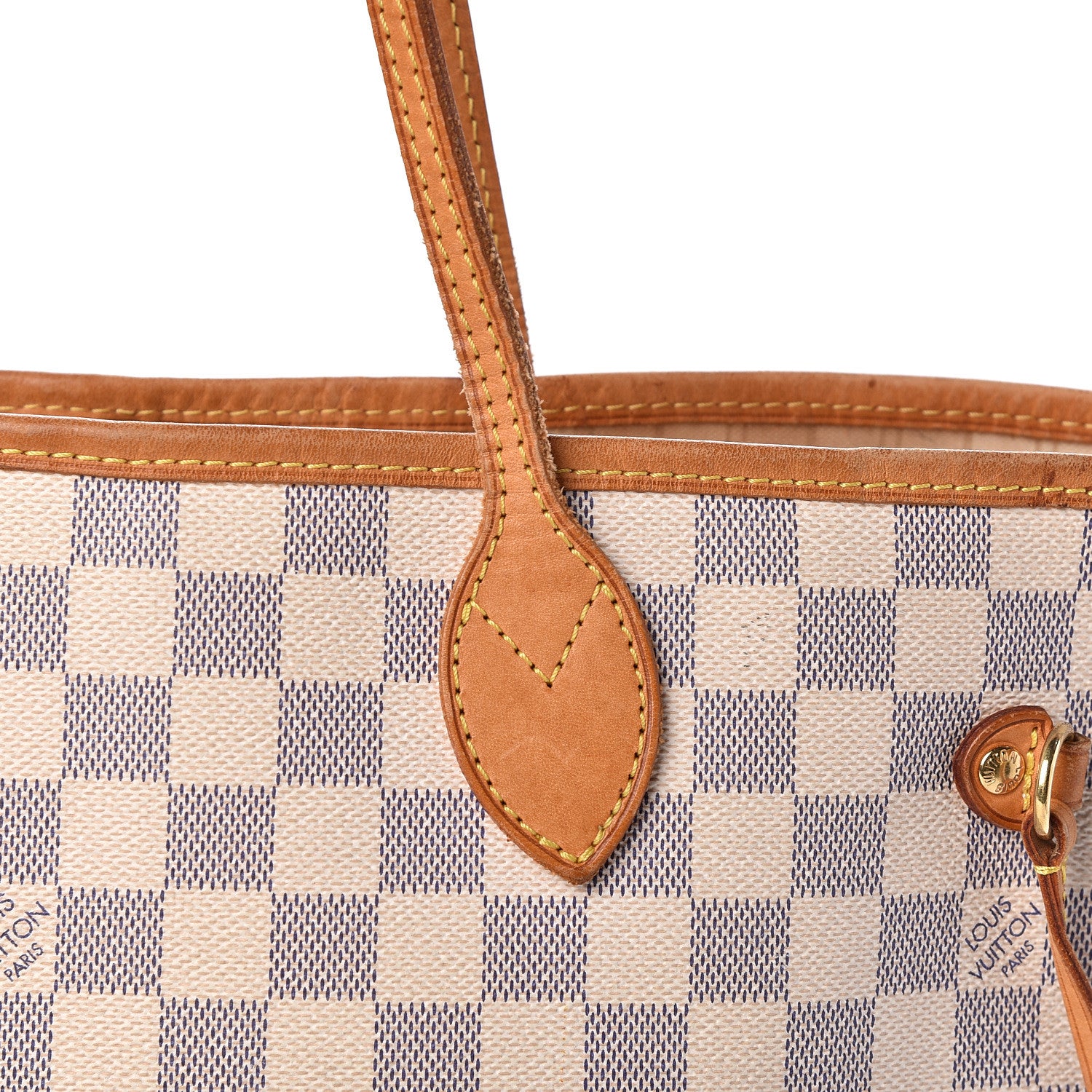 Louis Vuitton Damier Azur Neverfull MM 12 of 19