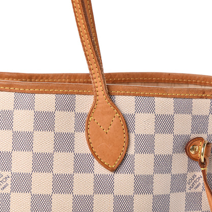 Louis Vuitton Damier Azur Neverfull MM 12 of 19