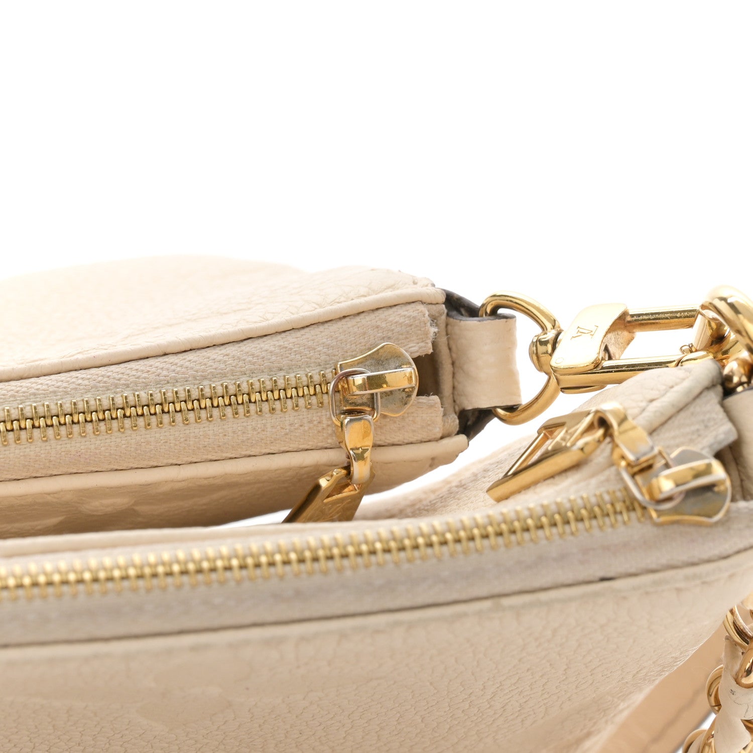 Louis Vuitton Empreinte Monogram Giant Multi Pochette Accessories Cream 16 of 18
