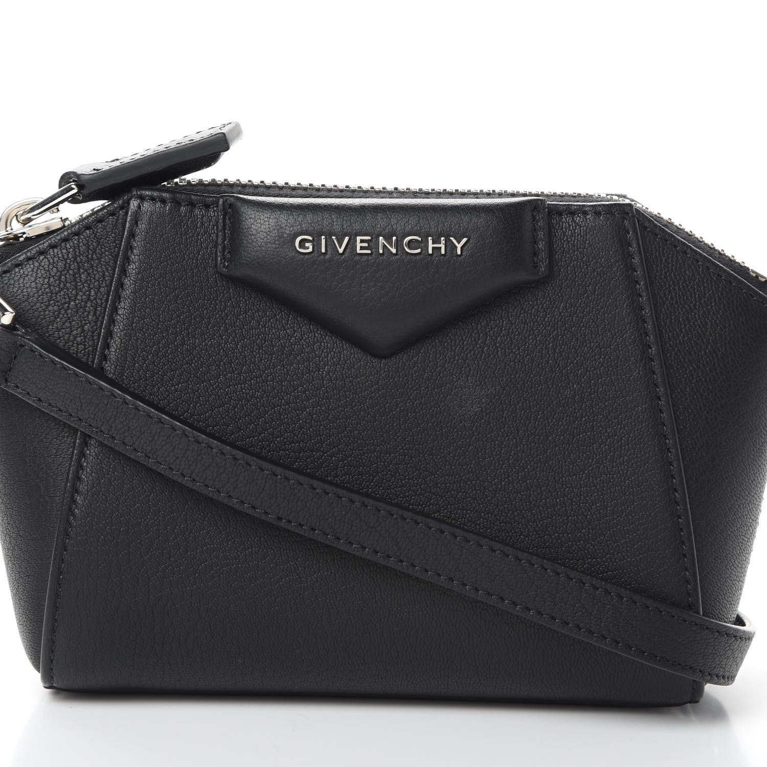 Givenchy Sugar Goatskin Nano Antigona Black 8 of 11