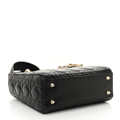 Christian Dior Lambskin Cannage Small My ABCDior Lady Dior Black 4 of 13