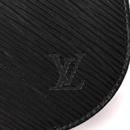 Louis Vuitton Epi Demi Lune Pochette Black 7 of 11