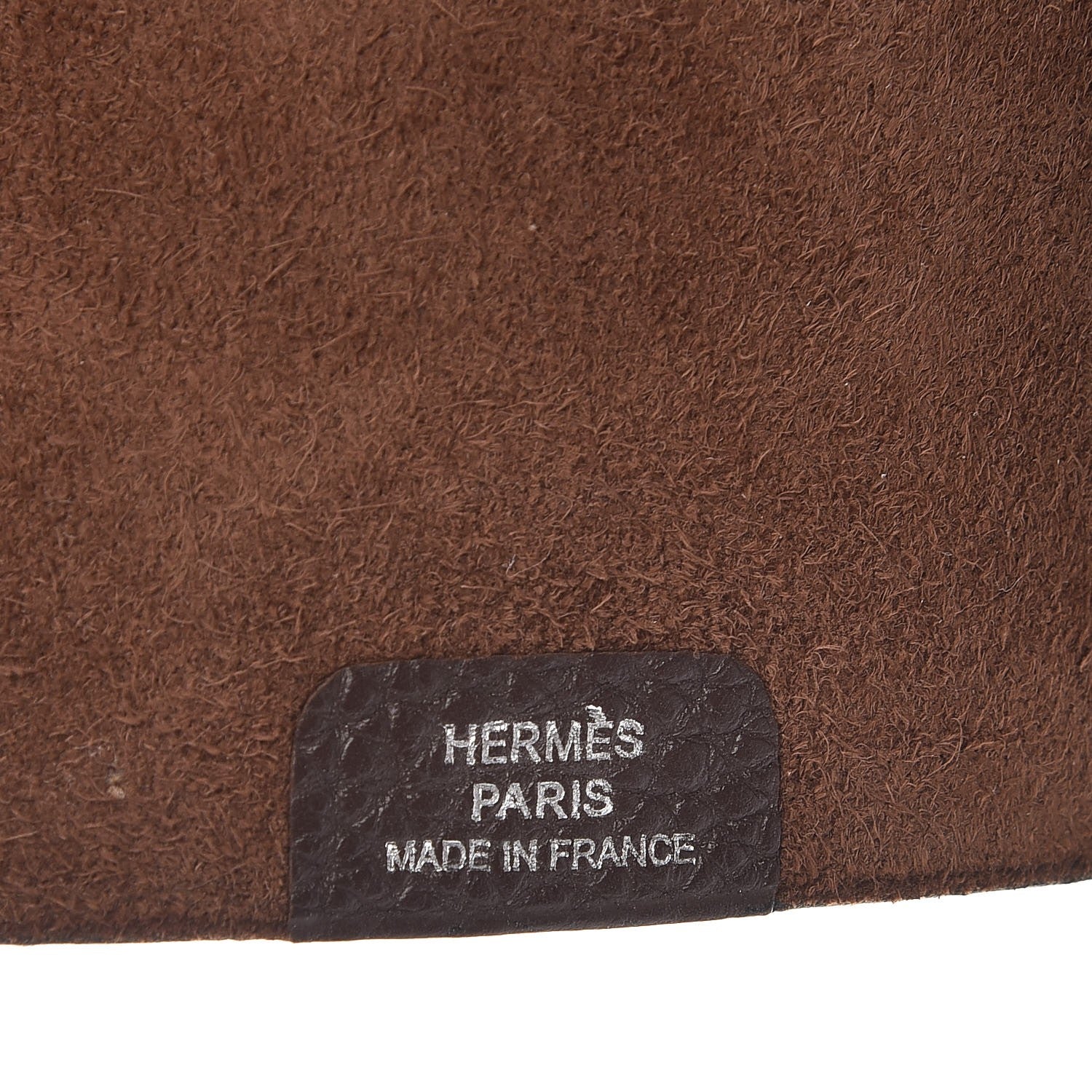 Hermes Togo Ulysse PM Notebook Cover Chocolate 6 of 11