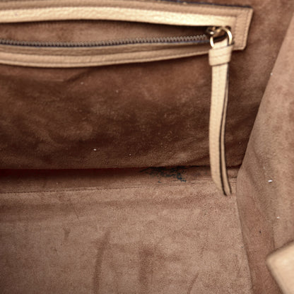 Celine Grained Calfskin Medium Phantom Luggage Dune 8 of 11