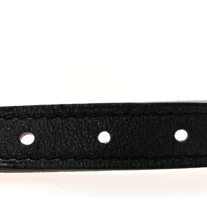 Hermes Swift Epsom 13mm Quizz H Belt 80 Black Rouge Casaque 3 of 6