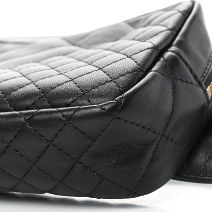 Versace Nappa Barocco Quilted Vanitas Medea Belt Bag Black 9 of 9