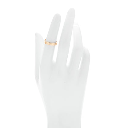 Cartier 18K Yellow Gold 3.5mm LOVE Wedding Band Ring  50 5.25 2 of 5