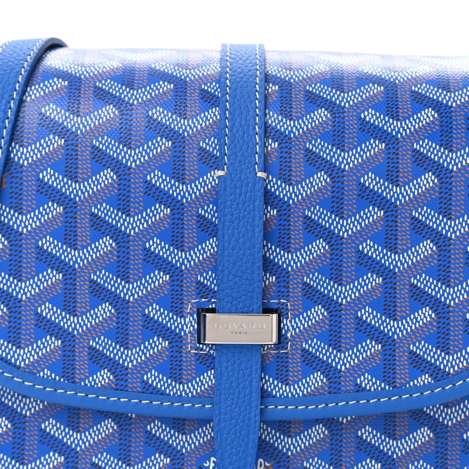 Goyard Goyardine Belvedere II PM Messenger Bag Sky Blue 4 of 17