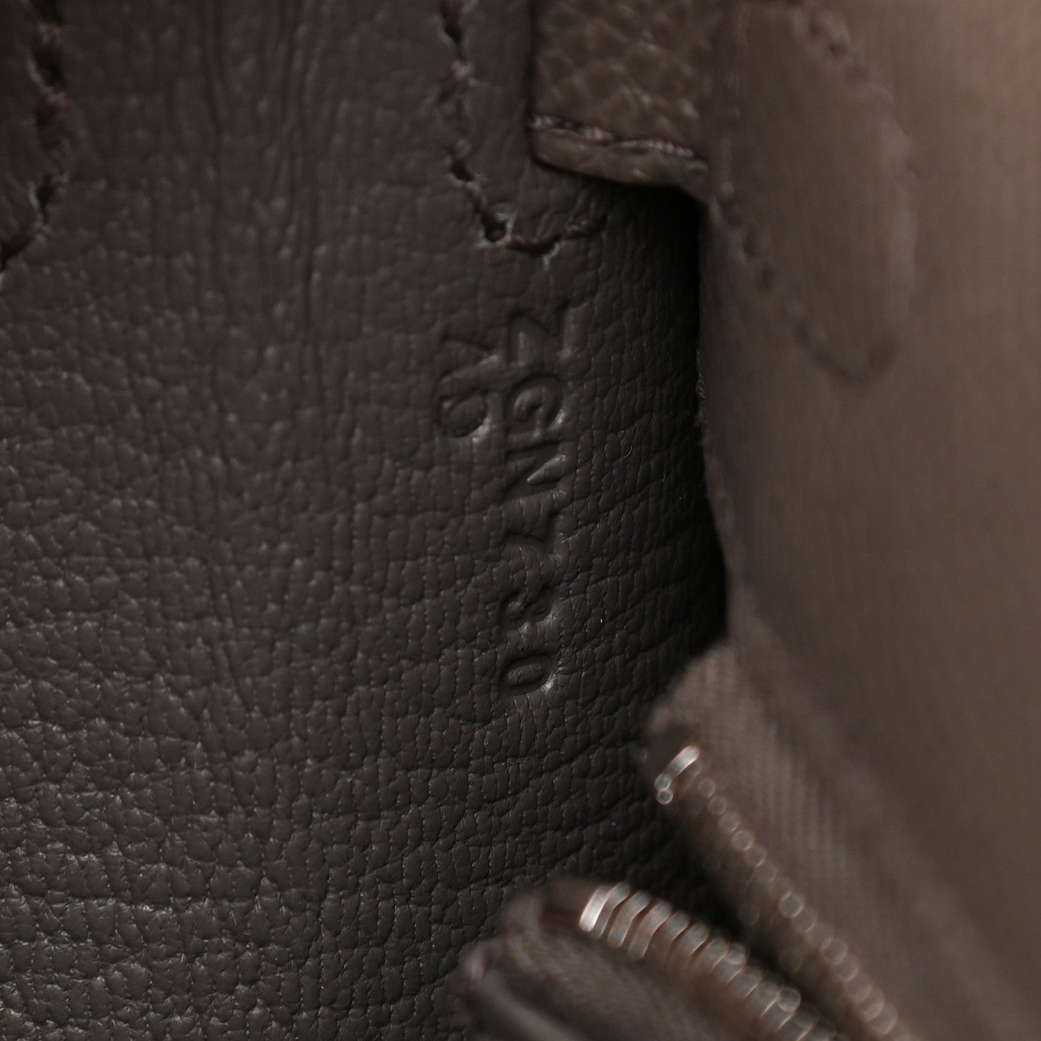 Hermes Epsom Kelly Sellier 25 Etain 7 of 10