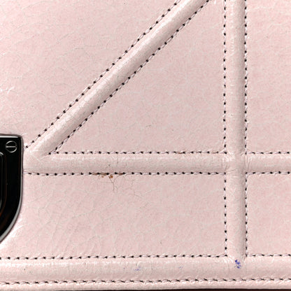 Christian Dior Ceramic Effect Deerskin Small Diorama Flap Bag Pink 19 of 26