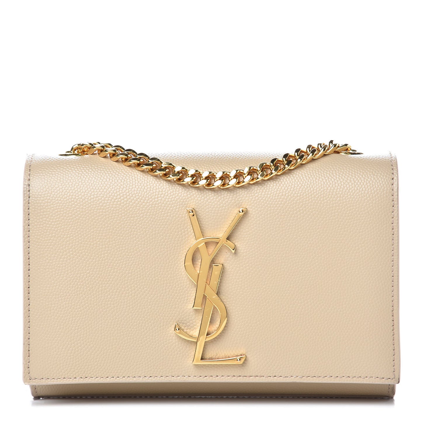 Grain De Poudre Small Monogram Kate Satchel Nude Powder
