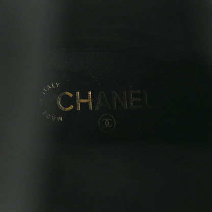 Chanel Suede Calfskin Chain Around High Boots 41 Black 6 of 13