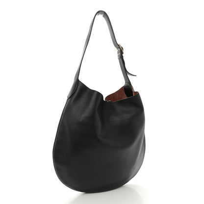 Celine Supple Calfskin Hobo Black 3 of 11