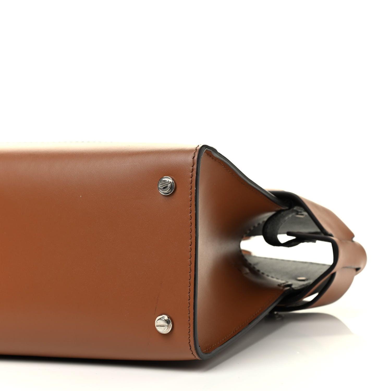 Givenchy Smooth Calfskin Small Horizon Satchel Caramel 6 of 8