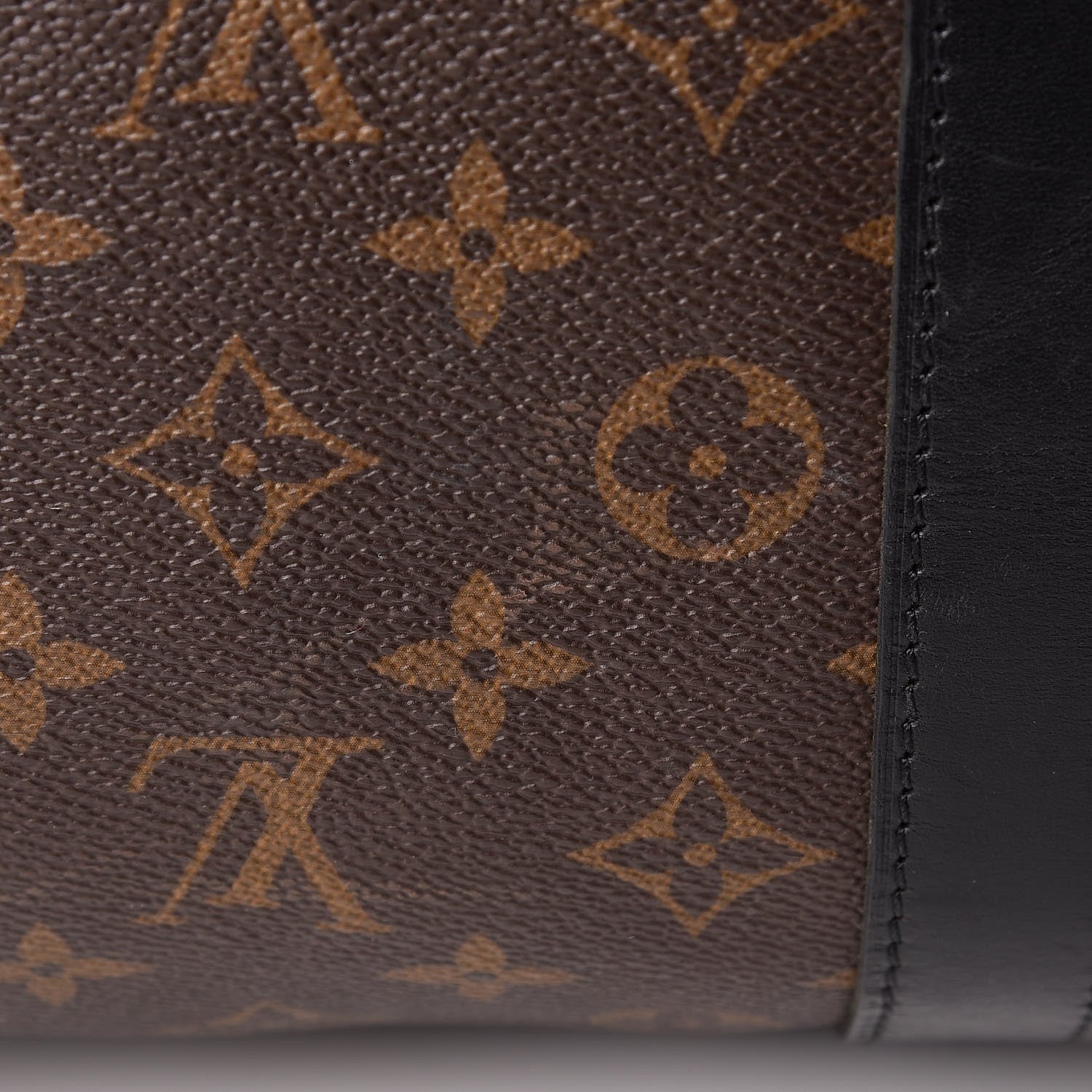 Louis Vuitton Monogram Macassar Keepall Bandouliere 55 13 of 22