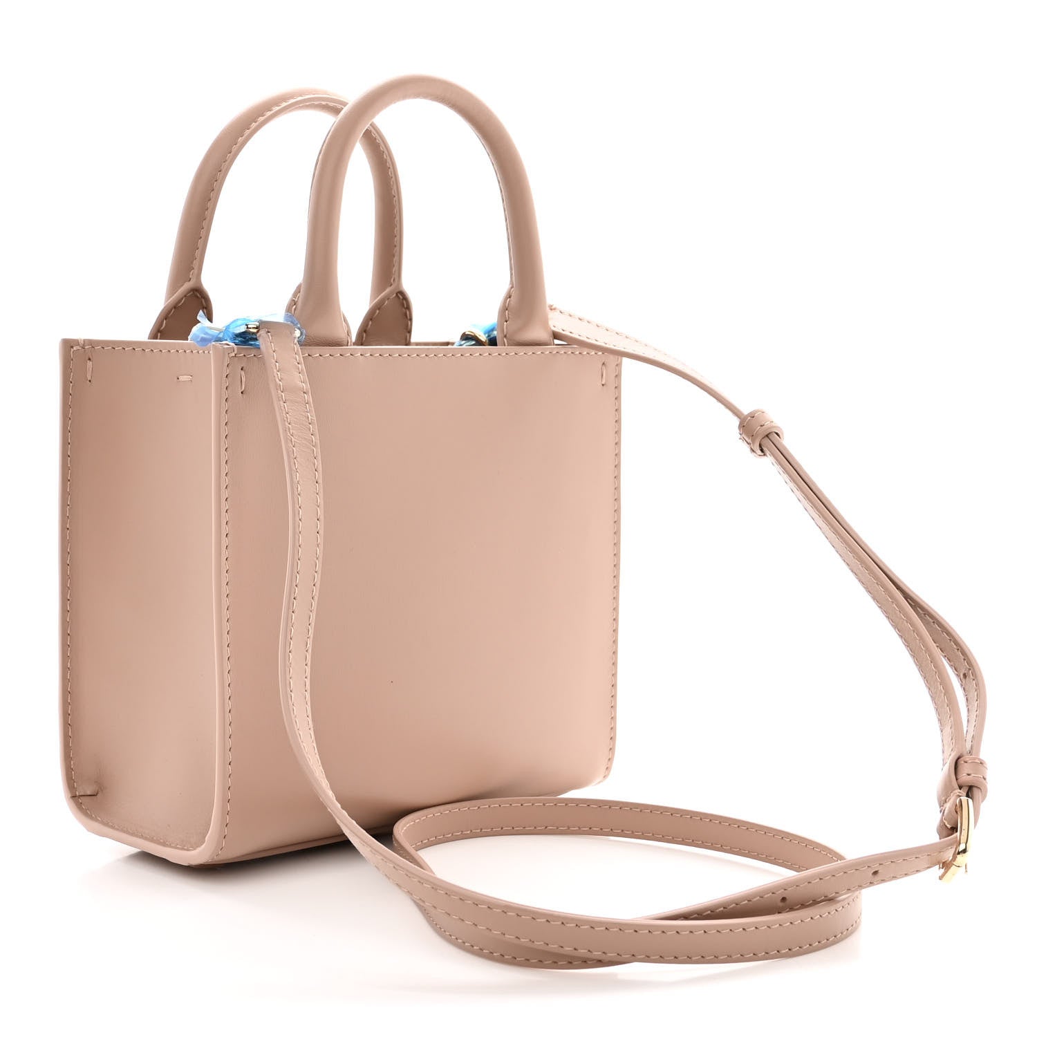 Dolce & Gabbana Calfskin Mini DG Daily Shopper Tote Cipria 3 of 9