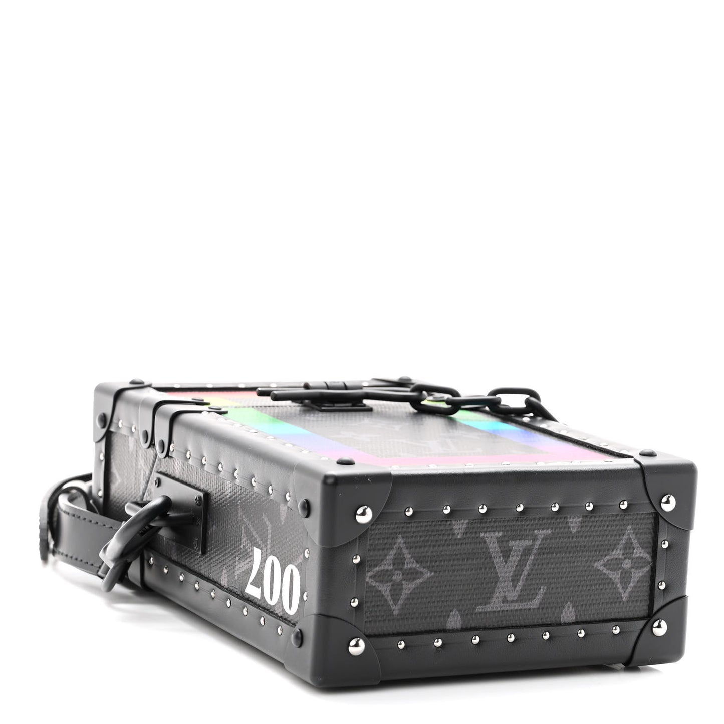 Monogram Eclipse Rainbow Vertical Trunk Black