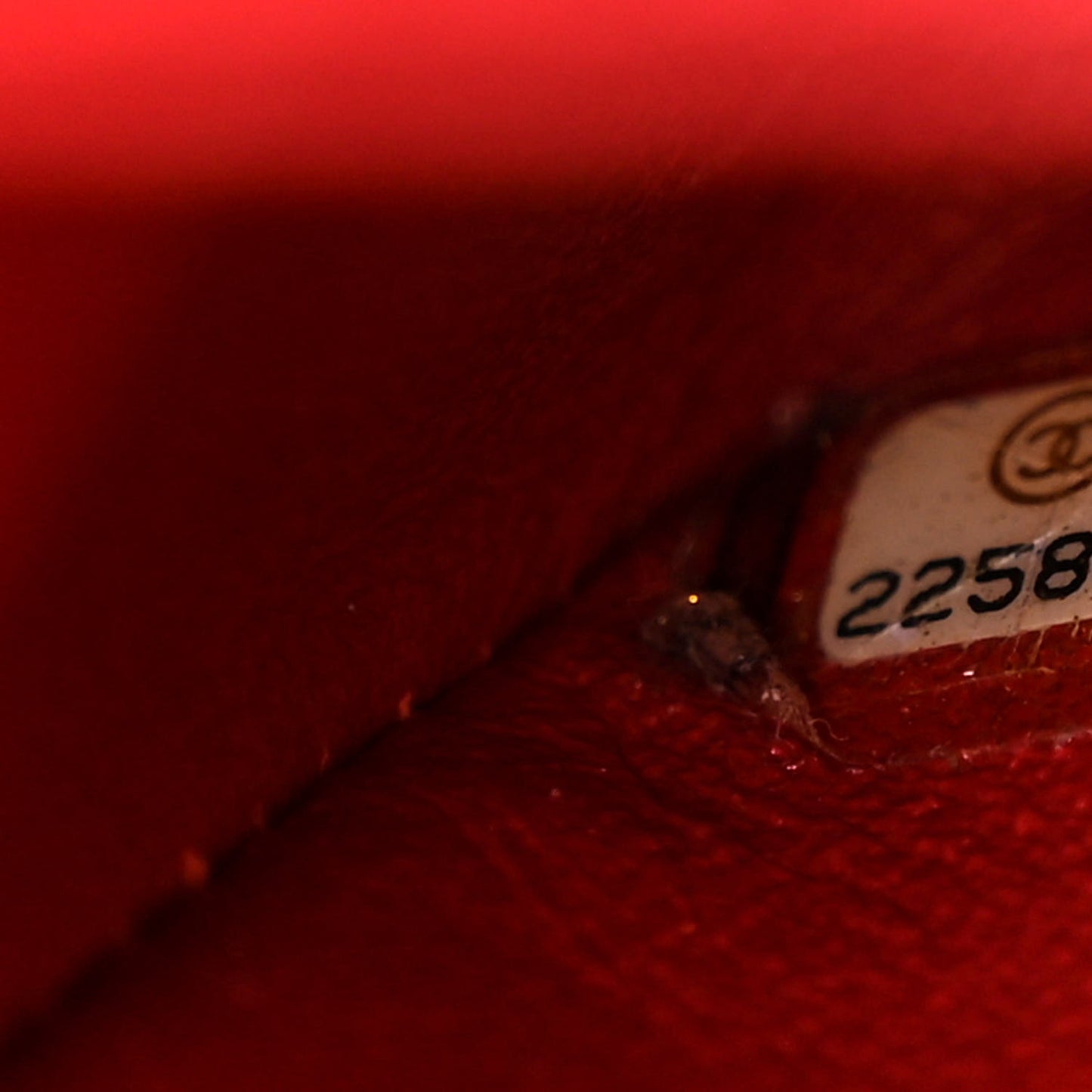 Iridescent Calfskin Quilted 2.55 Reissue 226 Flap Red