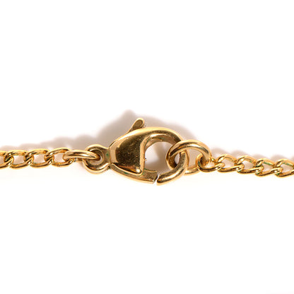 Chanel Enamel CC Bow Necklace Black 3 of 5