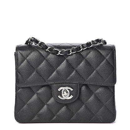 Chanel Caviar Quilted Mini Square Flap Black 1 of 12
