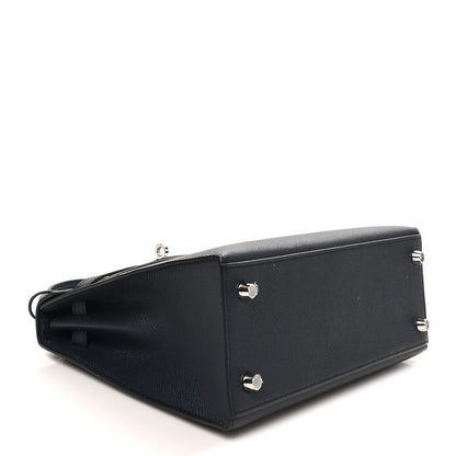 Hermes Epsom Kelly Sellier 25 Bleu Nuit 4 of 10