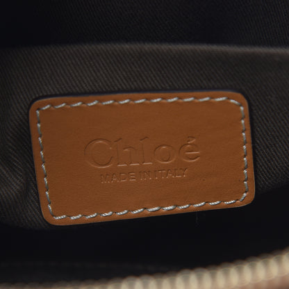 Chloe Shiny Calfskin Marcie Saddle Shoulder Bag Autumnal Brown 8 of 10