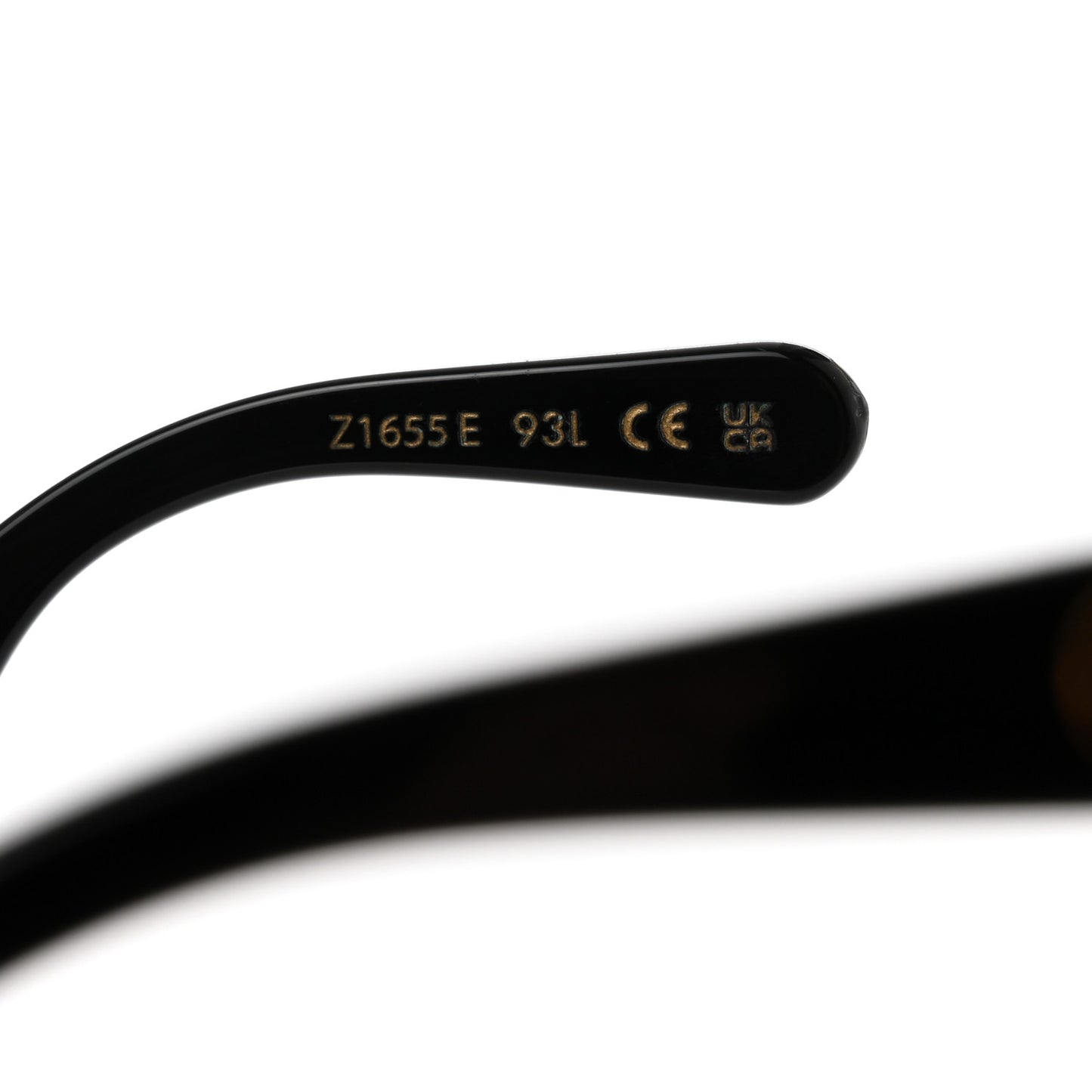 Acetate LV Moon Cat Eye Sunglasses Z1655W Black
