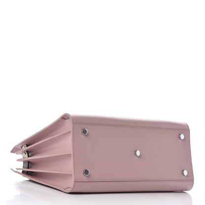 Saint Laurent Calfskin Embossed Python Small Sac De Jour Powder Pink 4 of 9