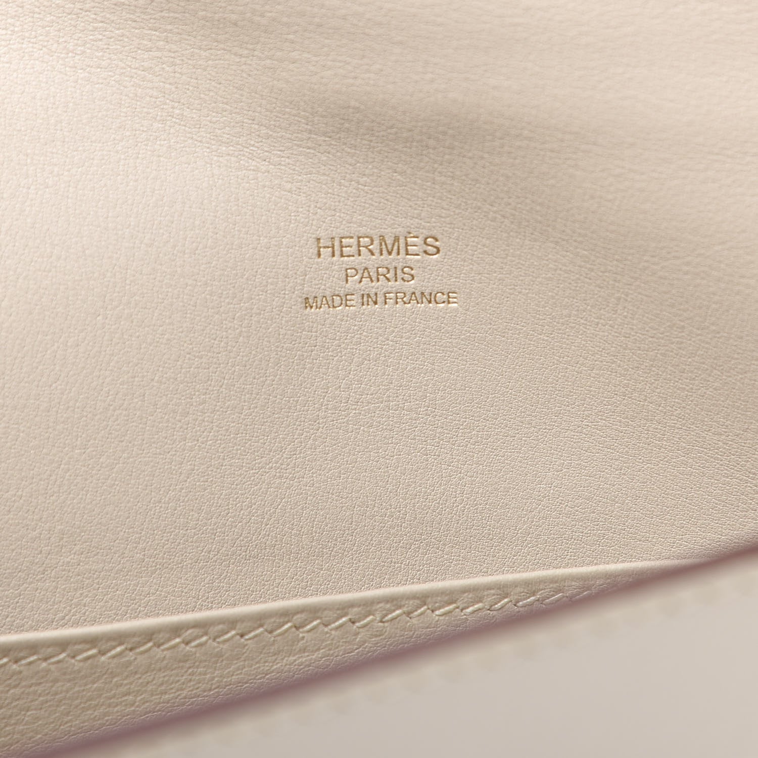 Hermes Swift Kelly Longue Clutch Pochette Parchemin 7 of 8
