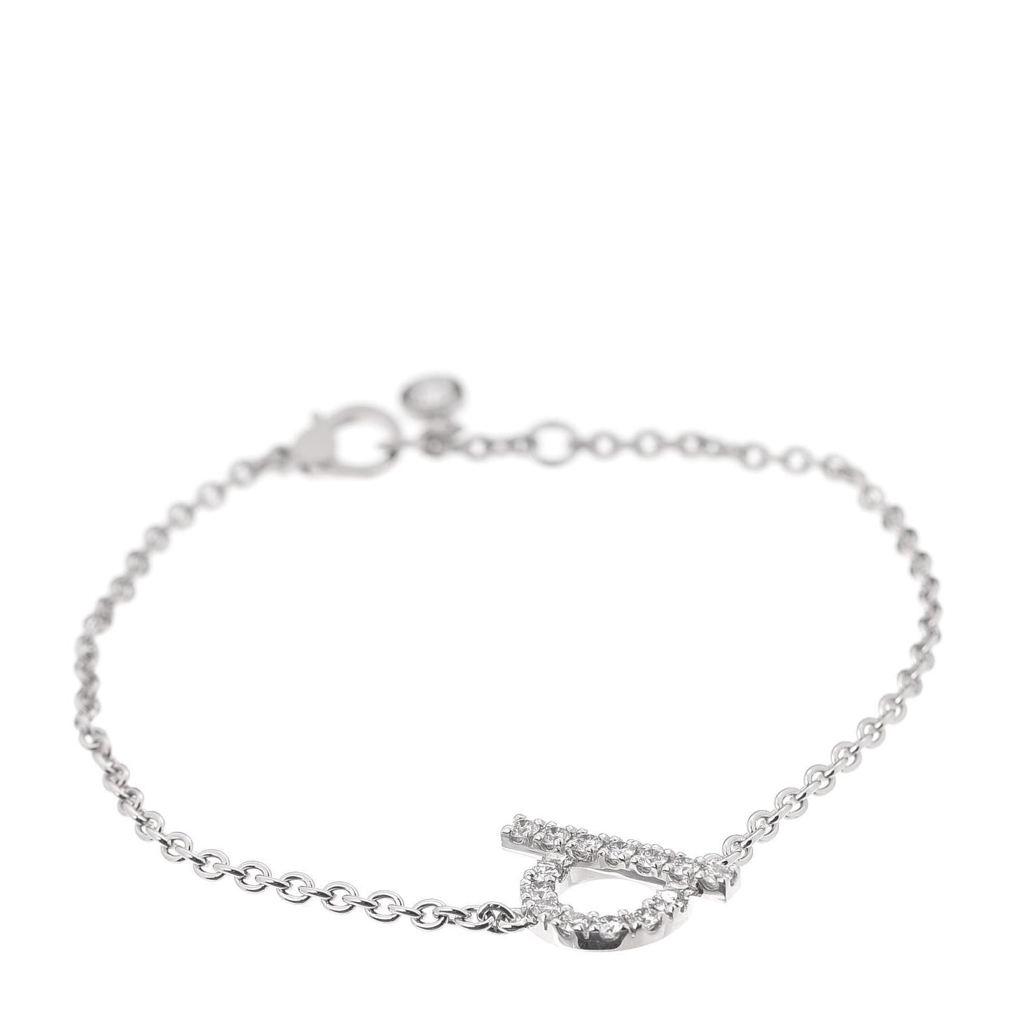 18K White Gold Diamond Finesse Bracelet ST