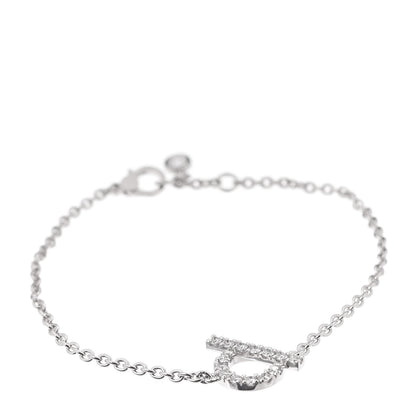 Hermes 18K White Gold Diamond Finesse Bracelet ST 1 of 5
