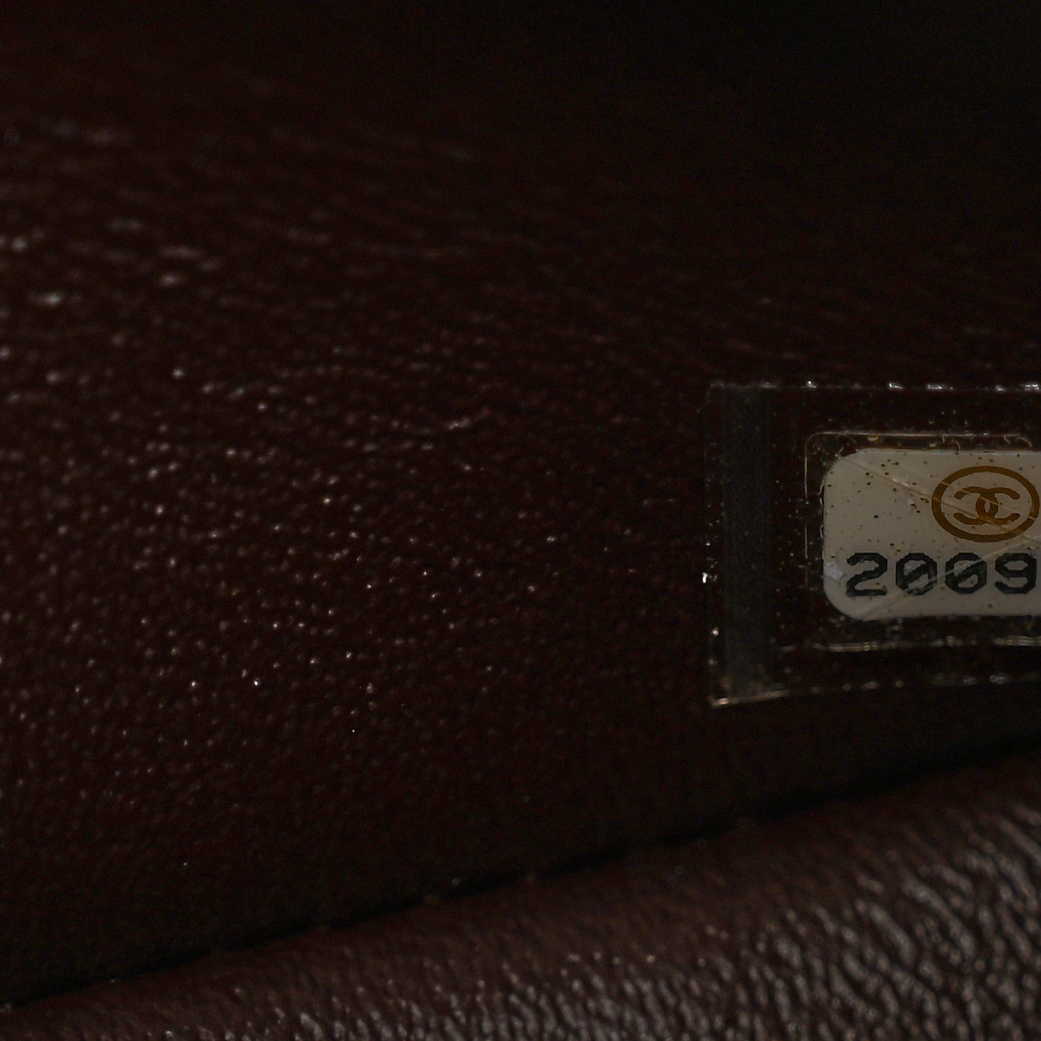 Chanel Caviar Quilted Jumbo Double Flap Burgundy 8 of 10