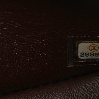 Chanel Caviar Quilted Jumbo Double Flap Burgundy 8 of 10