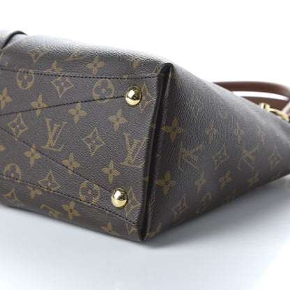 Louis Vuitton Monogram V Tote MM Black 8 of 10