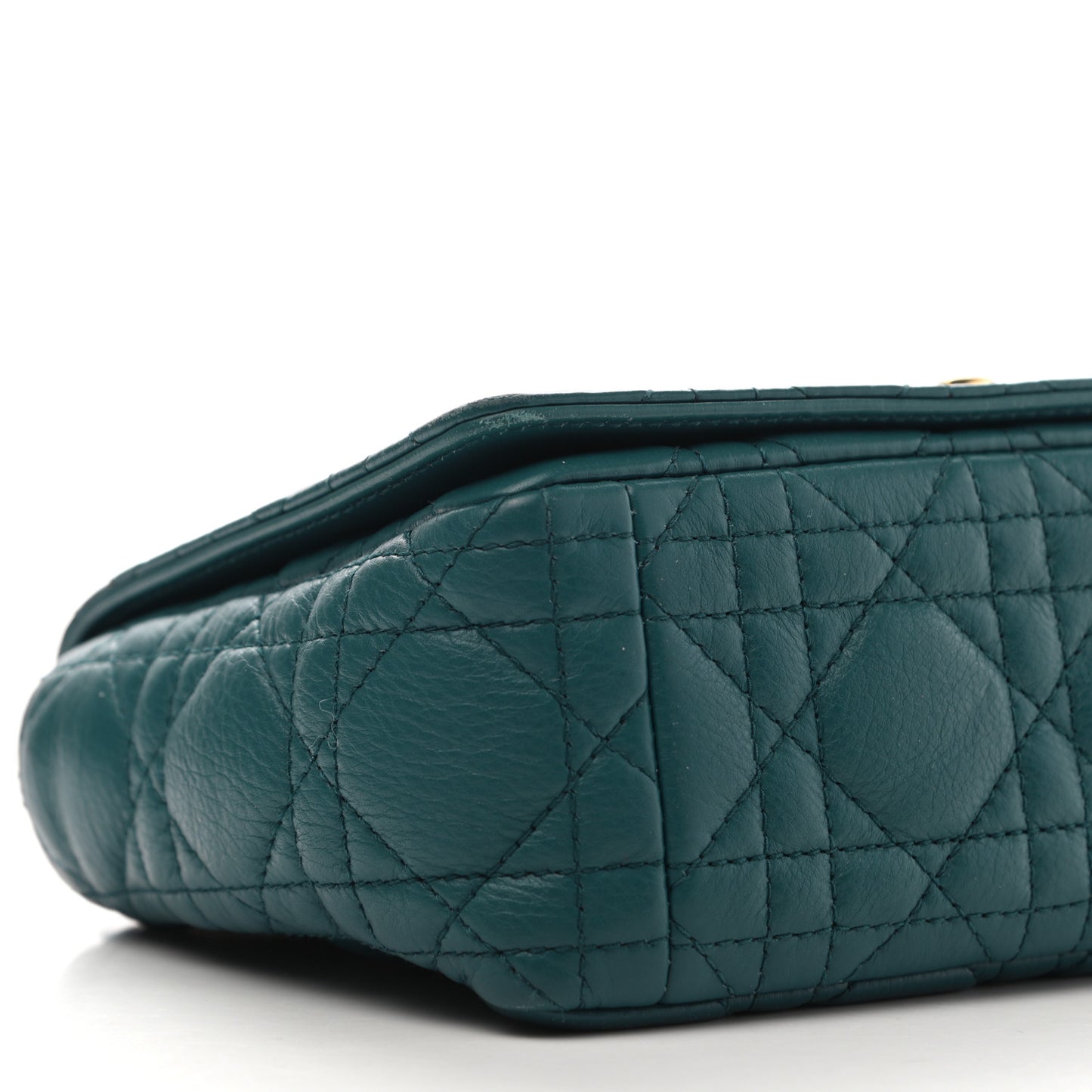 Lambskin Cannage Small Caro Bag Deep Ocean