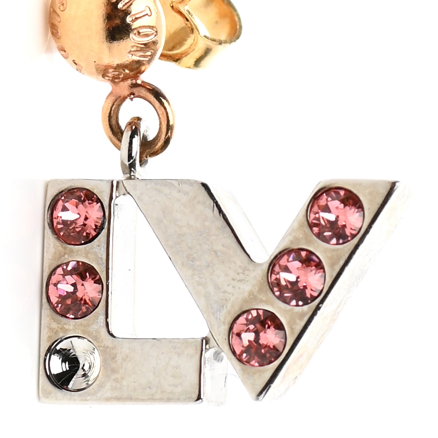 Swarovski Crystal Spiky Valentine Earrings Set of 3 Silver Gold
