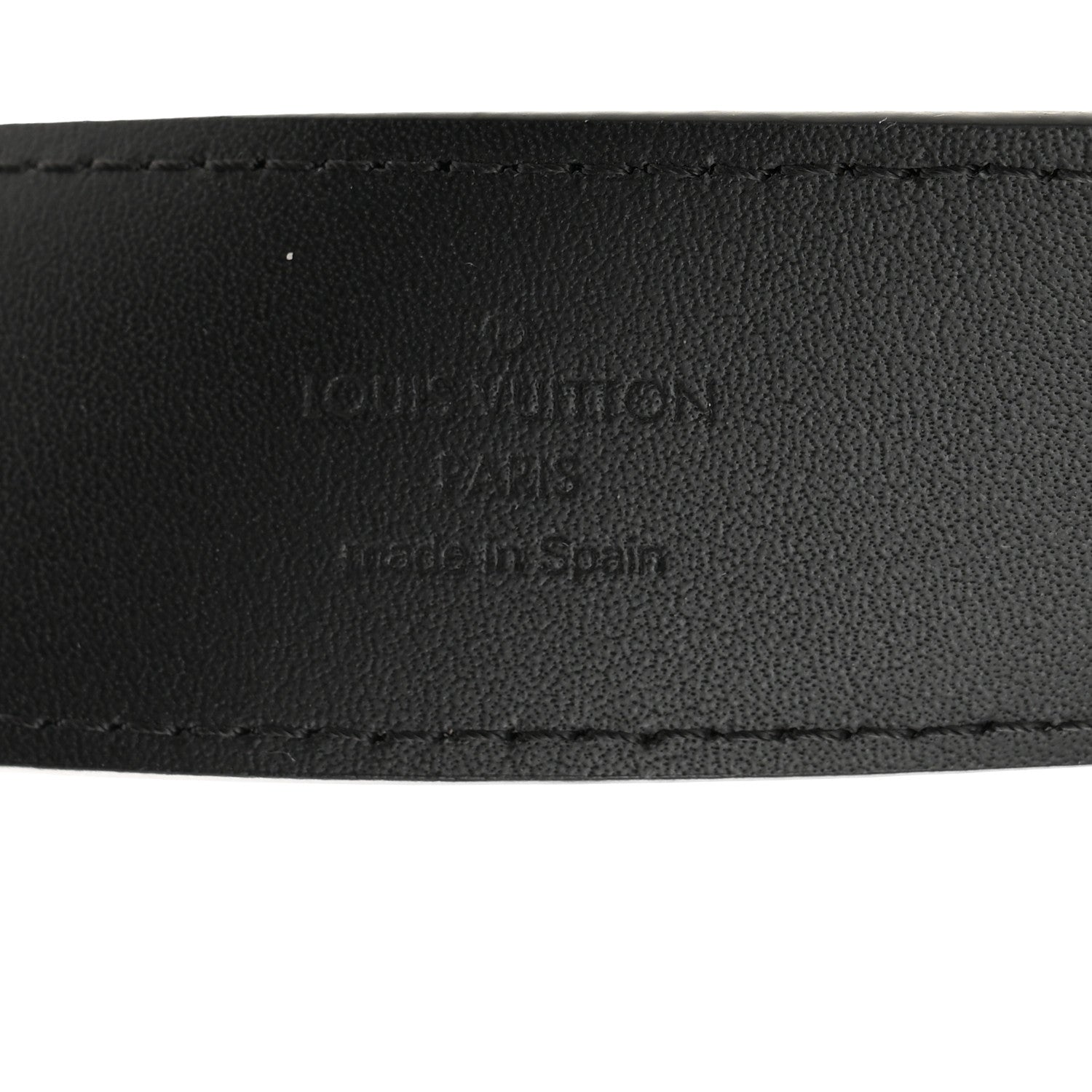 Louis Vuitton Taurillon 35mm Pont Neuf Belt 90 36 Black 4 of 8