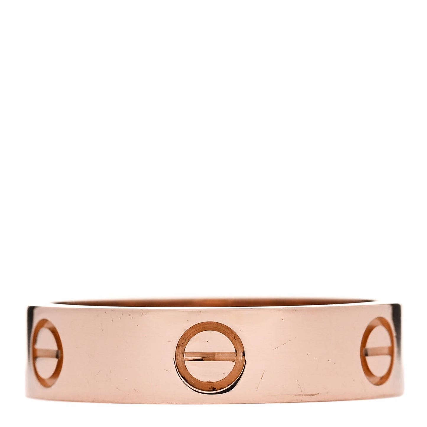 18K Pink Gold 5.5mm LOVE Ring 62 10
