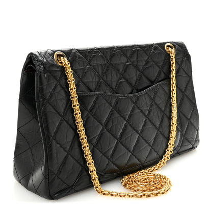 Chanel Aged Calfskin Quilted 2.55 Reissue 227 Flap Black 3 of 10