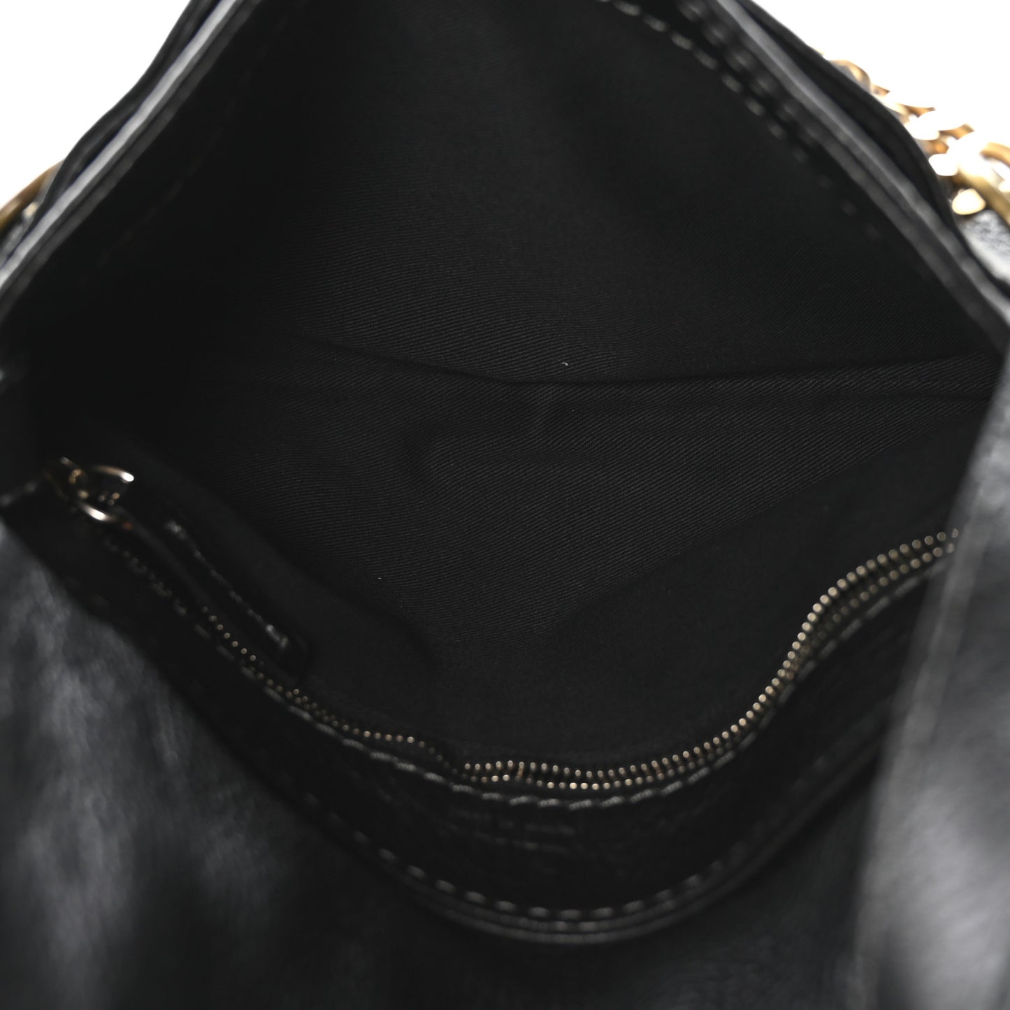 Calfskin Small Paddington Capsule Satchel Black