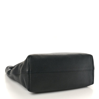 Prada Vitello Daino Shopping Tote Black 4 of 12
